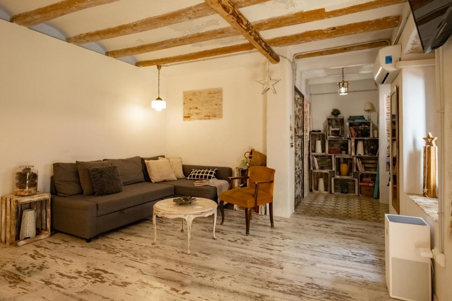 Apartamento En El Corazon De Tarragona. Planta Baja Con Patio. Экстерьер фото